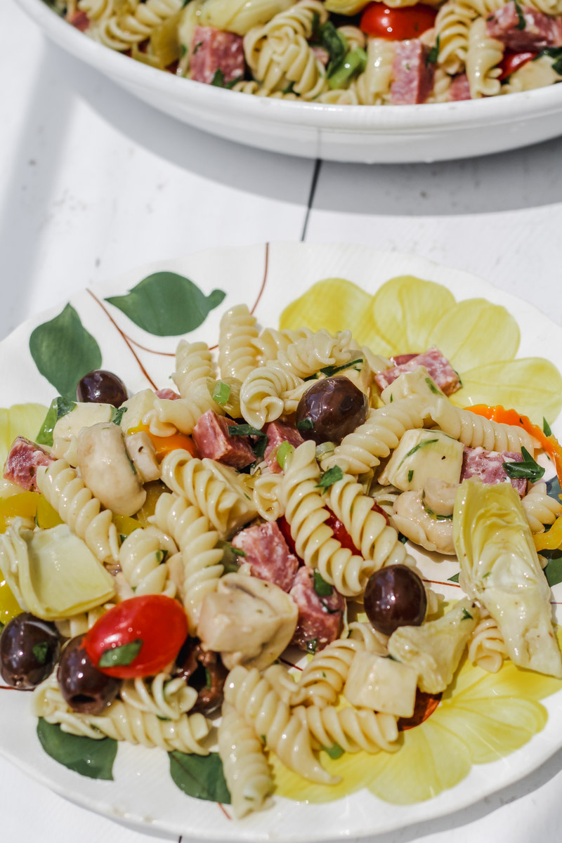 Antipasto pasta salad recipe.