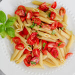 Cherry tomato pasta sauce.