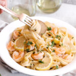 Shrimp scampi recipe.
