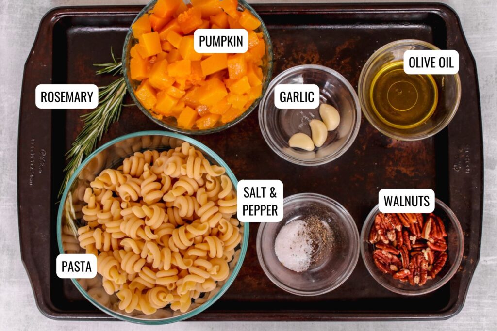 Butternut squash pasta recipe.