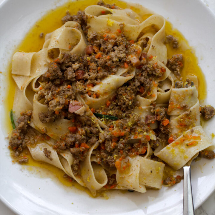 Italian Ragu Varieties The BEST Ragù Bianco (Authentic Italian White Bolognese Sauce)